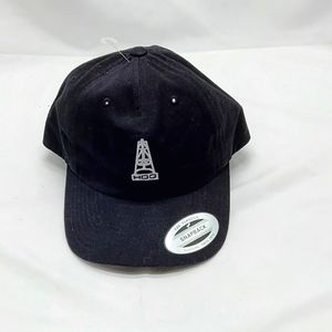 Hooey Men's Hogger Rig Logo Black Snapback Cap, New